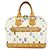 Borsa a mano Louis Vuitton Monogram Multicolor Alma PM Blanc M92647