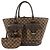 Borsa a mano Louis Vuitton Damier Canvas Leather Manosque GM N51120