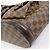 Borsa a mano Louis Vuitton Damier Canvas Leather Manosque GM N51120 - vista 10