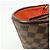 Borsa a mano Louis Vuitton Damier Canvas Leather Manosque GM N51120 - vista 15