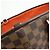 Borsa a mano Louis Vuitton Damier Canvas Leather Manosque GM N51120 - vista 16