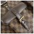 Borsa a mano Louis Vuitton Damier Canvas Leather Manosque GM N51120 - vista 17