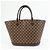 Borsa a mano Louis Vuitton Damier Canvas Leather Manosque GM N51120 - vista 2