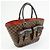 Borsa a mano Louis Vuitton Damier Canvas Leather Manosque GM N51120 - vista 4