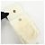 Céline Borsa a spalla e crossbody CELINE Triomphe in pelle e pelliccia di coniglio, Ivory - vista 18
