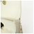 Céline Borsa a spalla e crossbody CELINE Triomphe in pelle e pelliccia di coniglio, Ivory - vista 19