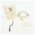 Céline Borsa a spalla e crossbody CELINE Triomphe in pelle e pelliccia di coniglio, Ivory - vista 24
