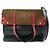 FENDI Borsa 2Way Flip in pelle e camoscio Borsa a mano e a tracolla Nera 8BT302