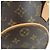 Borsa a mano Louis Vuitton Monogram Ellipse PM Brown M51127 - vista 16