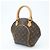 Borsa a mano Louis Vuitton Monogram Ellipse PM Brown M51127 - vista 3