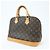 Louis Vuitton Monogram Alma Canvas Leather Hand Bag Brown M51130 - vista 3