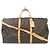 Louis Vuitton Monogram Keep All Bandouliere 60 Boston Bag M41412