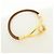 Hermès Bracciale HERMES Jumbo Choker in pelle Brown Gold - vista 4