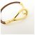 Hermès Bracciale HERMES Jumbo Choker in pelle Brown Gold - vista 8