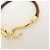 Hermès Bracciale HERMES Jumbo Choker in pelle Brown Gold - vista 9