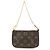 Louis Vuitton Monogram Mini Pochette Accessoires Hand Bag M58009