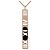 Collana Tiffany & Co Atlas Bar 3P Diamond K18 750PG Rose Gold - vista 2