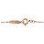 Collana Tiffany & Co Atlas Bar 3P Diamond K18 750PG Rose Gold - vista 4