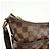 Borsa a spalla Louis Vuitton Damier Bloomsbury PM Brown N42251 - vista 13