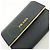 Cartera compacta bi-fold de piel Saffiano PRADA Negra Oro 1MH840 - vista 15