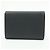 Cartera compacta bi-fold de piel Saffiano PRADA Negra Oro 1MH840 - vista 2