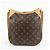 Borsa a spalla Louis Vuitton Monogram Odeon PM Marrone M56390 - vista 2