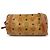Borsa a tracolla e borsa a spalla MCM Visetos in pelle PVC Marrone