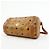 Borsa a tracolla e borsa a spalla MCM Visetos in pelle PVC Marrone - vista 3