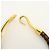 Hermès HERMES Jumbo Choker Bracciale in Pelle e Metallo Marrone Nero Oro - vista 11