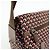 Borsa a tracolla in nylon e pelle con logo triangolare PRADA Marrone Rosa - vista 12