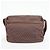 Borsa a tracolla in nylon e pelle con logo triangolare PRADA Marrone Rosa - vista 2
