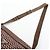 Borsa a tracolla in nylon e pelle con logo triangolare PRADA Marrone Rosa - vista 6