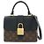 Louis Vuitton Monogram Locky BB Borsa a Tracolla 2Way Brown Noir M44141