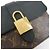 Louis Vuitton Monogram Locky BB Borsa a Tracolla 2Way Brown Noir M44141 - vista 16
