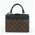 Louis Vuitton Monogram Locky BB Borsa a Tracolla 2Way Brown Noir M44141 - vista 2