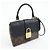 Louis Vuitton Monogram Locky BB Borsa a Tracolla 2Way Brown Noir M44141 - vista 4