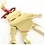 Charm Robot in Pelle Saffiano e Metallo PRADA Bianco Rosso 1TL136 - vista 10