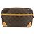 Louis Vuitton Monogram Compiegne 28 Pouch Clutch Bag Brown M51845
