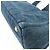 PRADA Triangle Logo Canapa Denim Tote Bag - Denim Blue - Ansicht 11