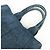 PRADA Triangle Logo Canapa Denim Tote Bag - Denim Blue - Ansicht 6