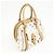 Borsa a mano Louis Vuitton Monogram Multicolor Priscilla Blanc M40096 - vista 4