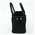 PRADA Borsa a mano 2Way Mini Canvas in Canapa con logo Triangle Nera 1BG439 - vista 20