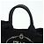 PRADA Borsa a mano 2Way Mini Canvas in Canapa con logo Triangle Nera 1BG439 - vista 6