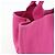 PRADA Mini borsa tote in canapa con logo triangolare Rosa BN2439 - vista 17