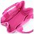 PRADA Mini borsa tote in canapa con logo triangolare Rosa BN2439 - vista 20