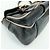 Borsa a spalla e borsa a mano in pelle con logo e cuciture PRADA Nero - vista 11