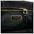 Borsa a spalla e borsa a mano in pelle con logo e cuciture PRADA Nero - vista 24