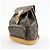 Zaino Louis Vuitton Monogram Montsouris MM Brown M51136 - vista 3