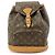 Zaino Louis Vuitton Monogram Montsouris MM Brown M51136
