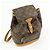 Zaino Louis Vuitton Monogram Montsouris MM Brown M51136 - vista 4